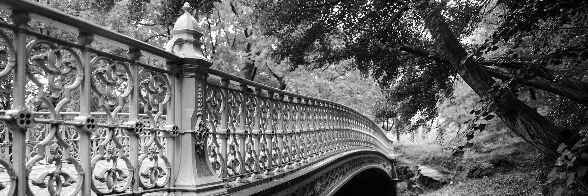Pine Bank Arch in Central Park, NYC